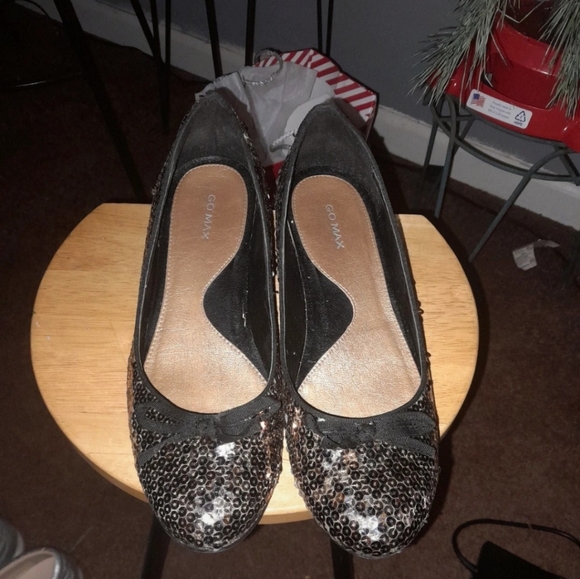 Pre-loved Sequence leopard print shoes - Picture 2 of 7
